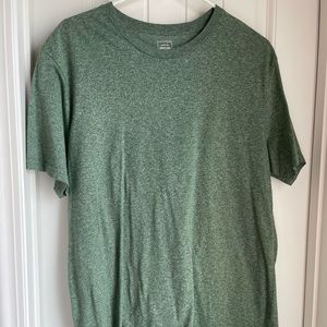 Mossimo XL athletic fit green target tee